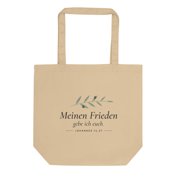 Meinen Frieden gebe ich euch — Tote Bag