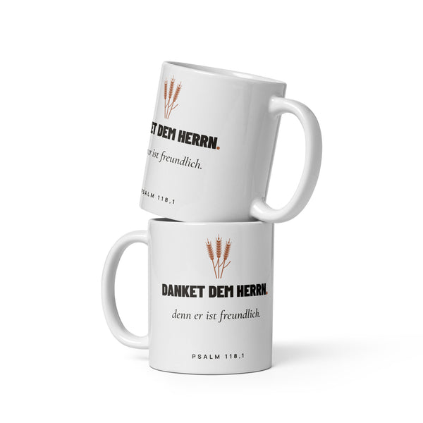 Danket dem Herrn — Tasse