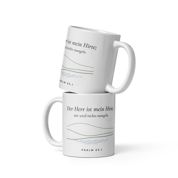 Psalm 23 — Der Herr ist mein Hirte — Tasse